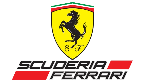 Scuderia Ferrari Racing Logo PNG Transparent Background