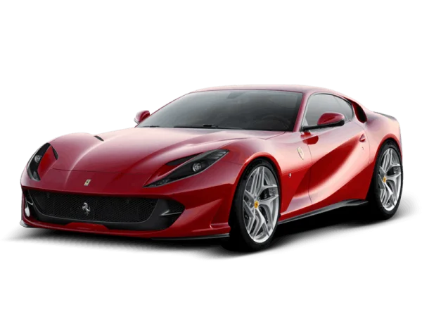 Red Ferrari Sports Car Transparent PNG