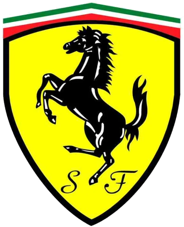 Ferrari Logo PNG Transparent Background