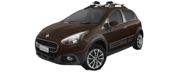 Brown Fiat Aventura Car PNG Transparent Background