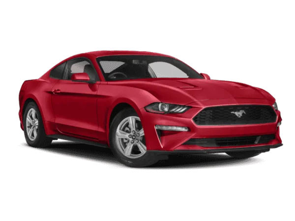 Red Ford Mustang Car PNG Transparent Background