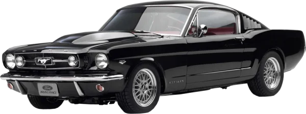 Black Ford Mustang Classic Car PNG Transparent