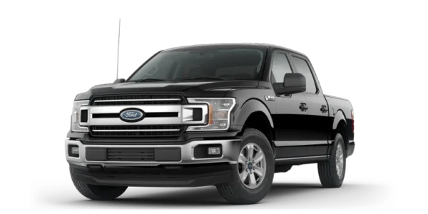 Black Ford F-150 Pickup Truck PNG Transparent
