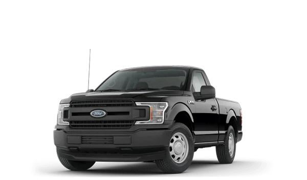 Black Ford F-150 Pickup Truck PNG Transparent Background