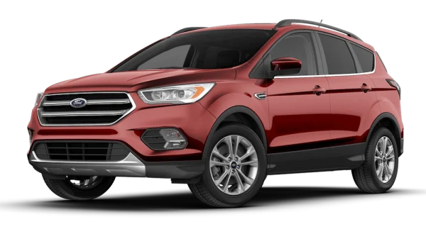 Red Ford Escape SUV PNG Transparent