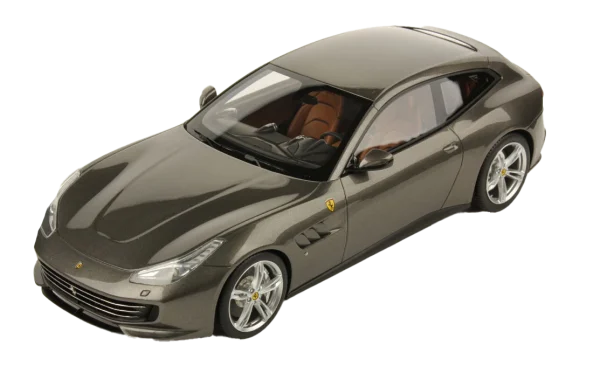 Dark Grey Ferrari Sports Car PNG Transparent Background