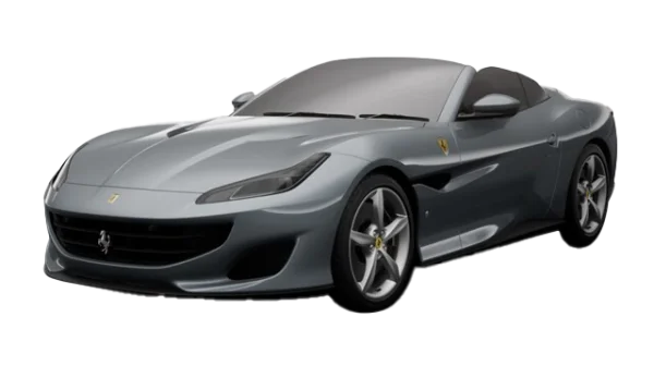 Grey Ferrari Portofino Car PNG Transparent