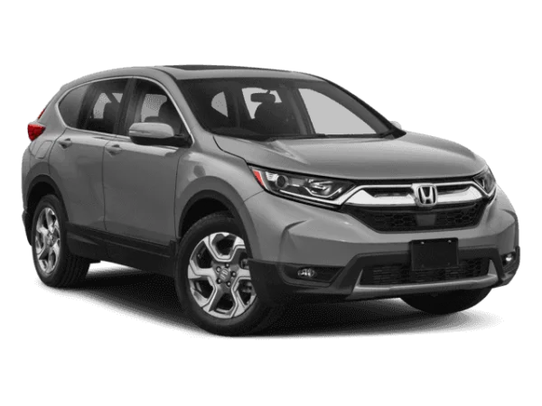 Grey Honda CR-V SUV PNG Transparent Background