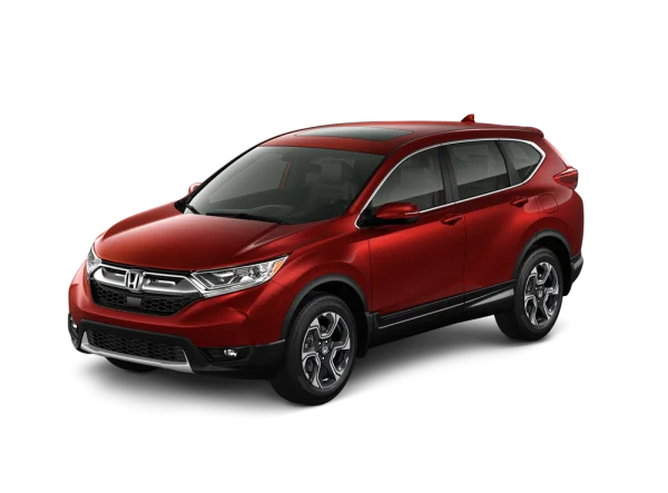Red Honda CR-V Car PNG Transparent Background