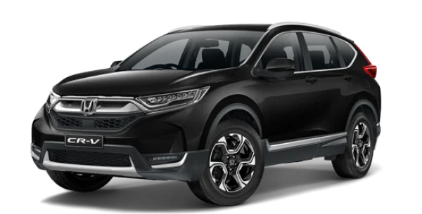 Black Honda CR-V Car PNG Transparent Background