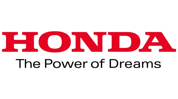 Honda Logo with The Power of Dreams Tagline PNG Transparent