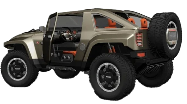 Hummer HX Concept Off-Road Vehicle PNG