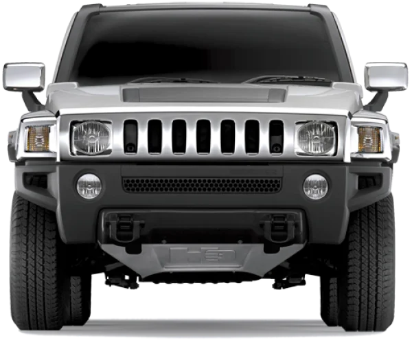 Hummer H3 Front View PNG Transparent Background