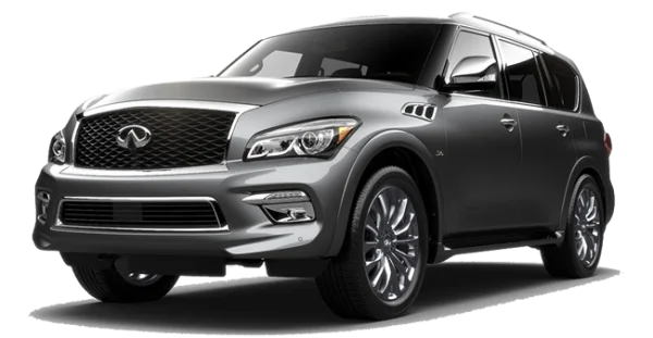 Infiniti QX80 SUV Transparent Background