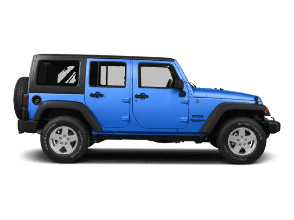 Blue Jeep Wrangler PNG Transparent Background