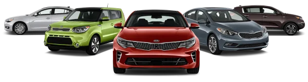 Kia Car Models Collection PNG Transparent Background