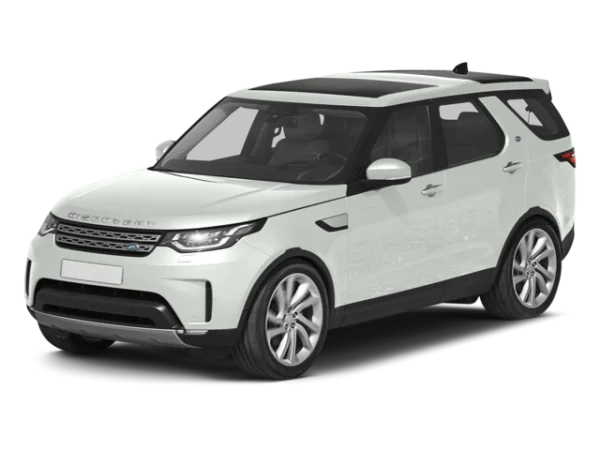 White Land Rover Discovery SUV PNG Transparent