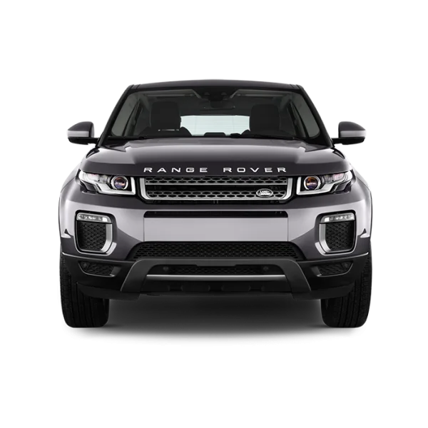 Range Rover Evoque Front View PNG Transparent Background