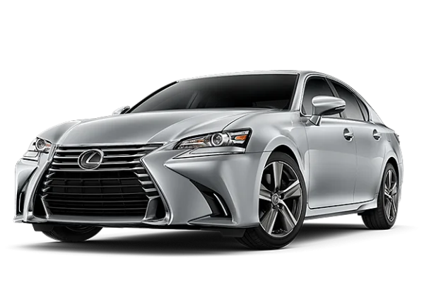 Silver Lexus Car PNG Transparent Background