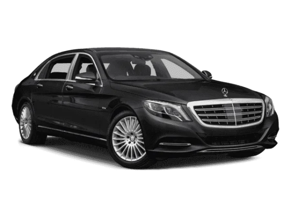 Black Mercedes-Benz Luxury Car PNG Transparent Background