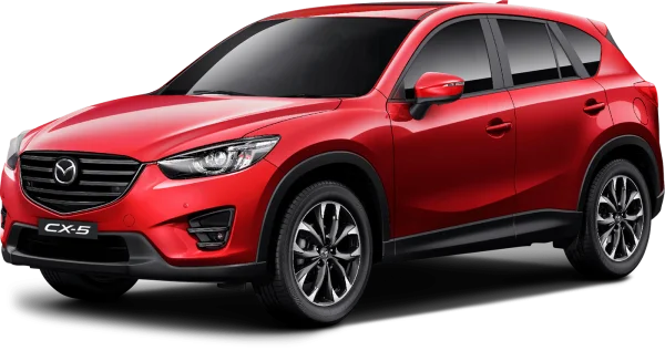 Red Mazda CX-5 SUV Transparent PNG