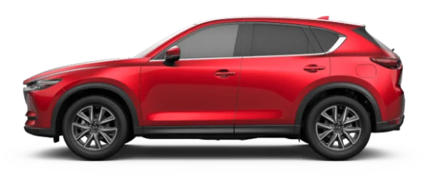 Red SUV Car PNG Transparent Background