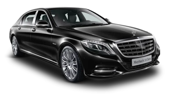 Black Mercedes-Benz Maybach S-Class PNG