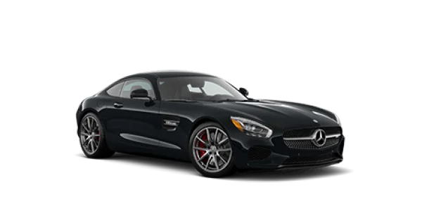 Black Mercedes-Benz Sports Car PNG Transparent Background