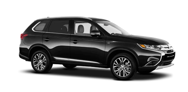 Black SUV Car Transparent Background PNG