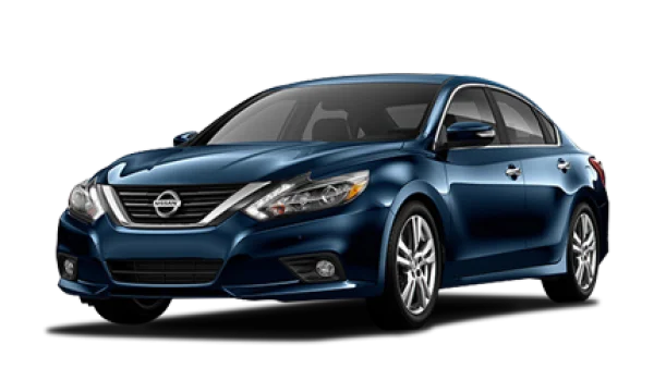 Blue Nissan Altima Car PNG Transparent Background