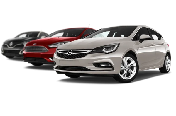 Modern Car Lineup Transparent Background PNG