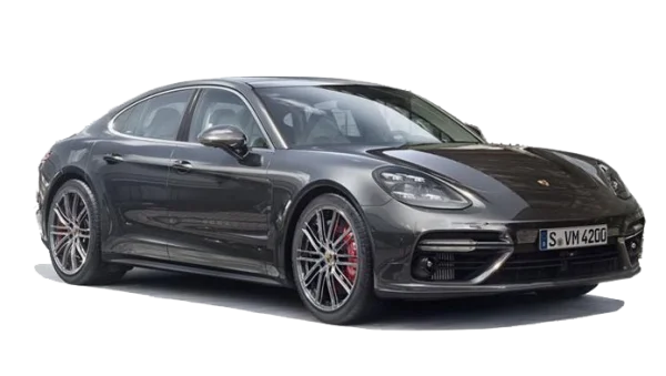 Dark Grey Porsche Panamera Car PNG Transparent