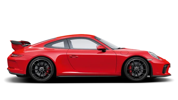Red Porsche 911 GT3 Sports Car PNG Transparent