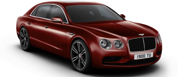 Red Bentley Flying Spur Luxury Car PNG
