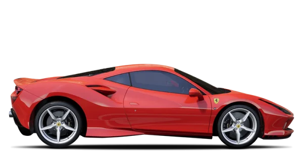 Red Ferrari Sport Car PNG Transparent Background