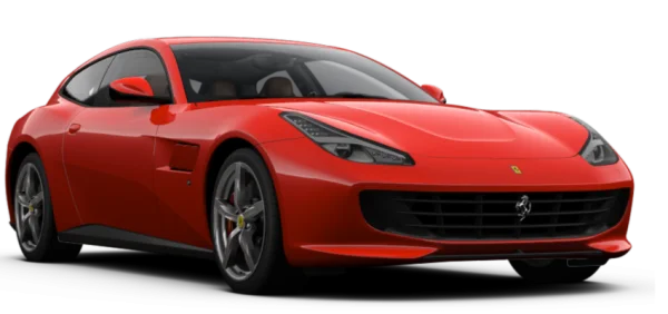 Red Ferrari Car Transparent Background PNG