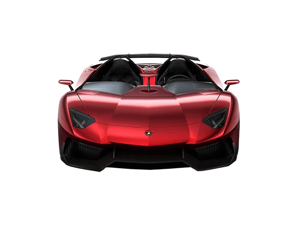 Red Lamborghini Aventador Transparent PNG
