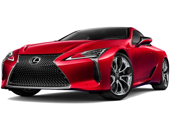 Red Lexus LC 500 Sports Car PNG