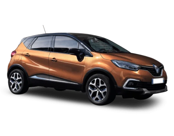 Orange Renault Captur Car PNG Transparent Background