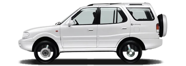 White SUV Car Transparent Background PNG