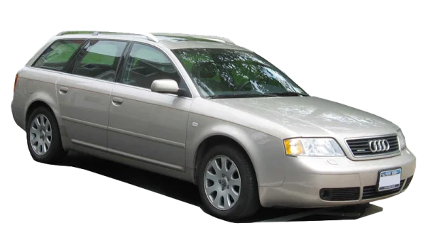 Audi A6 Avant Station Wagon PNG Transparent Background