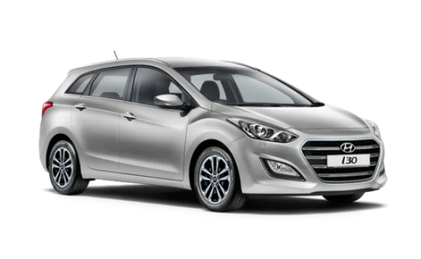 Silver Hyundai i30 Car Transparent PNG