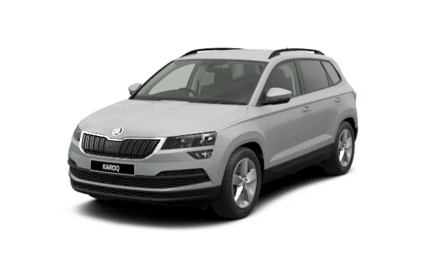 Grey Skoda Karoq SUV PNG Transparent Background