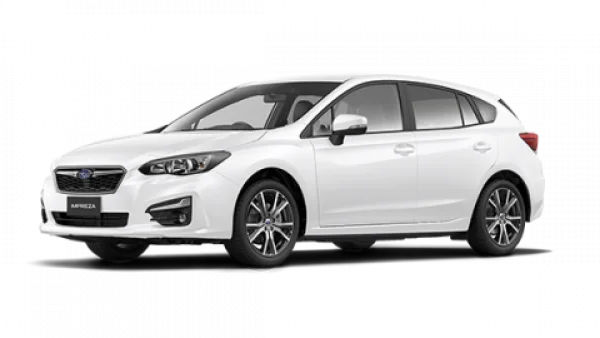 White Subaru Impreza Hatchback PNG