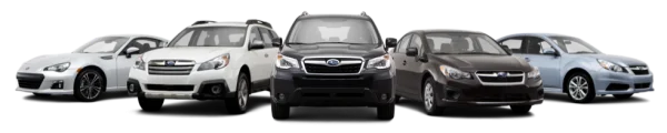 Subaru Car Models Lineup PNG Transparent