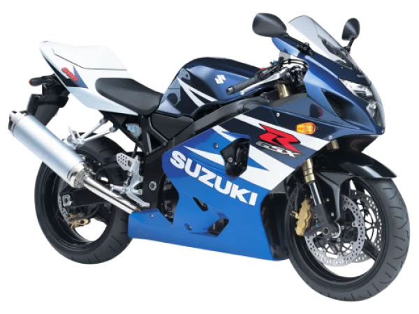 Suzuki GSX-R Sport Motorcycle PNG Transparent Background