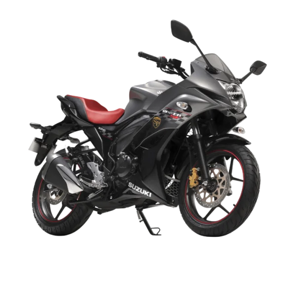 Suzuki Gixxer Motorcycle PNG Transparent Background