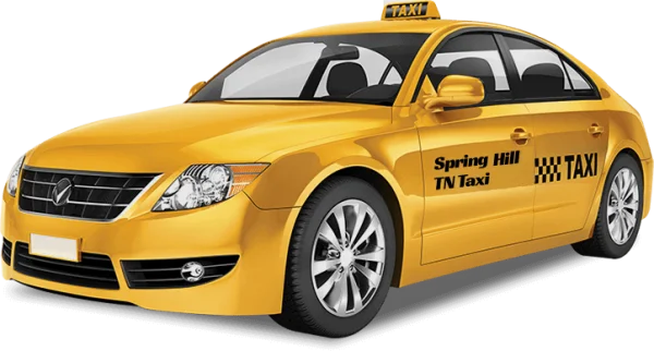 Yellow Taxi Cab PNG Transparent Background