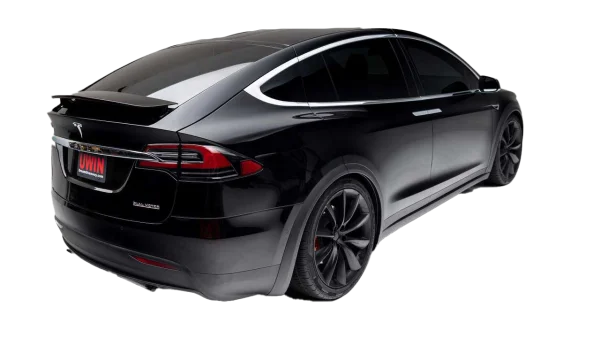 Black Tesla Model X Transparent PNG