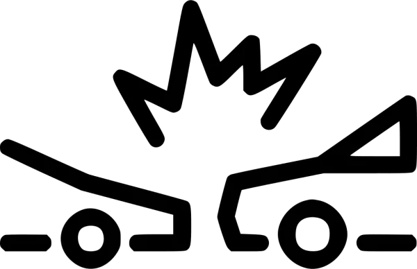 Car Crash Icon PNG Transparent Background